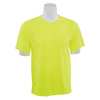 Erb Safety T-Shirt, Short Sleeve, Hi-Viz, Lime, M 14107