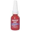 Loctite Threadlocker, LOCTITE 242, Blue, Medium Strength, Liquid, 10 mL Bottle 135354