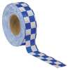 Zoro Select Flagging Tape, White/Blue, 300ft x 1-3/8In CKWB-200