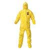 Kleenguard Disposable Coveralls, 12 PK, Yellow, KleenGuard(TM) A70, Zipper 00684