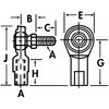 Qa1 Stud Rod End, Nylon/PTFE, LH, 5/16-24 NFL5S