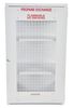 Vestil Gas Cylinder Cabinet, 40 in.W, Capacity 18 CYL-EX-18-E