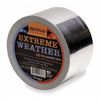 Nashua Extreme Weather Foil Tape, 2 13/16 in W x 50 1/4 yd L, 3.5 mil Thick, Silver, 330X, 1 Pk 330X