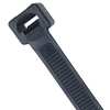 Power First Extra Heavy Duty Cable Tie, 35 in L, 0.35 in W, Nylon 6/6, Black, Indoor, Outdoor Use, 50 Pack 36J178