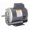 Dayton Capacitor-Start Belt Drive Motor, 1/3 HP, 115/230V AC Voltage, 56 Frame, 1,725 Nameplate RPM 6K366