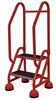 Cotterman 48 in H Steel Rolling Ladder, 2 Steps, 450 lb Load Capacity ST-221 A2 C6 P5