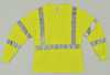 Tingley Job Sight Hi-Vis T-Shirt, Long Sleeve, Lime, XXL S75522
