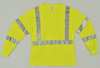 Tingley Job Sight Hi-Vis T-Shirt, Long Sleeve, Lime, XL S75522