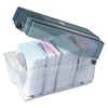 Innovera CD/DVD Storage Container, Holds 150 Discs IVR39502