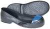Impacto Turbotoe Steel Toe Cap, Overshoes, PVC, Black/Blue, XL, Men's Size 12-13, 1 Pair TTXL