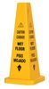 Tough Guy Safety Cone, 26 in Height, 10 9/10 in Width, Polypropylene, Cone, English, Spanish 6VKR7