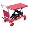 Dayton Scissor Lift Table, 2000 lb. Cap, 20"W, 40"L 6W804