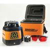 Johnson Level & Tool Rotary Laser Level, Int/Ext, Red, 1500 ft. 40-6526