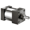 Speedaire Air Cylinder, 2 in Bore, 3 in Stroke, NFPA Double Acting 6X380