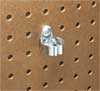 Triton Products 1/4 In. to 1/2 In. Hold Range Steel Standard Spring Clip for 1/8 In. and 1/4 In. Pegboard 10 Pack 73205