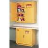 Eagle Mfg Flammable Safety Cabinet, 22 gal., Yellow 1971X