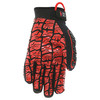 Mcr Safety Mechanics Gloves, XL ( 10 ), Black/Red PD2909XL