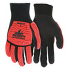 Mcr Safety Coated Gloves, L, knit Cuff, PK12 UT1950L