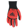 Mcr Safety Coated Gloves, M, knit Cuff, PK12 UT1950M
