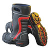 Fire-Dex Firefighter Boot, Leather, 12-1/2, W, PR FDXL200-12.5W