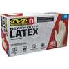 Mechanix Wear D14, Disposable Gloves, 7 mil Palm, Natural Rubber Latex, Powder-Free, M (9), 100 PK, White D14-00-009-100