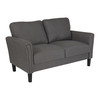 Flash Furniture Bari Loveseat, Dark Gray Fabric SL-SF920-2-DGY-F-GG