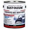 Rust-Oleum Wet Roof Repair, 0.9 gal, Black 351237