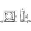 Kyocera Indexable Drilling Insert SCMT110406XMECA520D