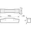Kyocera Grooving Insert, PVD Carbide GDFM6020N040GMPR1215