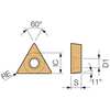 Kyocera Triangle Turning Insert, PVD Carbide TPEH15151MRPPR1535