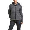 Ariat Womens FR Stretch Canvas Jacket, Gray, L 10032844