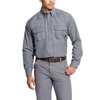 Ariat FR Button Down Shirt, Gray, L 10025429