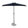 Island Umbrella HALF-UMBRELLA NAVY BLUE NU6867