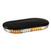Buyers Products Mini Light Bar, Oval, Amber/Clear, 40 LED 8891082