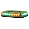 Buyers Products 11 Inch Rectangular Multi-Mount Amber/Green LED Mini Light Bar 8891049