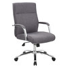 Boss Executive Chair, Fixed, Slate Grey B696C-SG