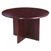 Boss Round Table, 47", Mahogany N123-M