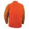 Steiner Flame Resistant Jacket w/Leather Sleeves, Brown, M 1250-M