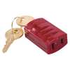 Brady Power Cord Lockout, Red 65673
