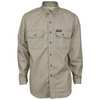 Summit Breeze FR Long Sleeve Shirt, Tan, S, Regular SBS2003S