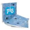 Pig Sorbents, 22 gal, 15 in x 19 in, Water, Blue, Polypropylene WTR021