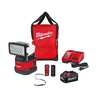 Milwaukee Tool M18 Utility Remote Control Search Light Kit with Portable Base 2123-21HD