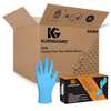Kleenguard G10, Nitrile Disposable Gloves, 4 mil Palm, Nitrile, Powder-Free, XL ( 10 ), 100 PK, Blue 54189
