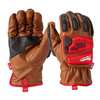 Milwaukee Tool EA, Work Gloves, Color Black/Brown/Red, 8"L 48-22-8773