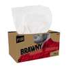 Brawny Brawny Professional Dry Wipe, 1 Ply, 250 Sheets, No Roll, White, 24 PK 29230