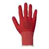 Dexterity Work Gloves, Nitrile, S, Red/Red, PR, PK12 S13NSI-7