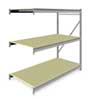 Tennsco Add-On Bulk Storage Rack, 36 in D, 72 in W, 3 Shelves 6940