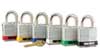 Zoro Select Lockout Padlock, KD, White, 1-1/4"H 1803LHWHT