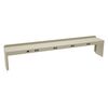 Tennsco Electrical Shelf Riser, 72x10-1/2x12, Sand RE-1072 SAND