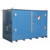 Denios Storage Locker, 153" W, 70" D, 88" H, Blue P19-1300